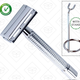Emarth Long Handle Safety Razor, $14 with code VFXDW5Z8